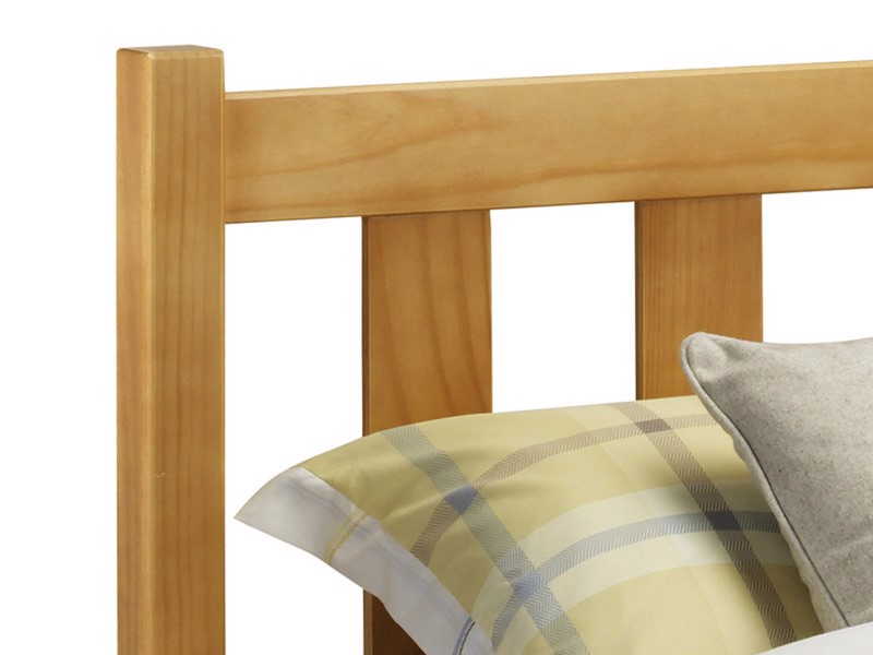Land Of Beds Daisy Pine Wooden Bed Frame2