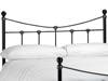 Land Of Beds Sloane Black Metal King Size Bed Frame3