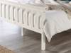 Land Of Beds Harper White Wooden Bed Frame3