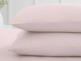 Bianca Fine Linens Cotton Blush Pillowcases6