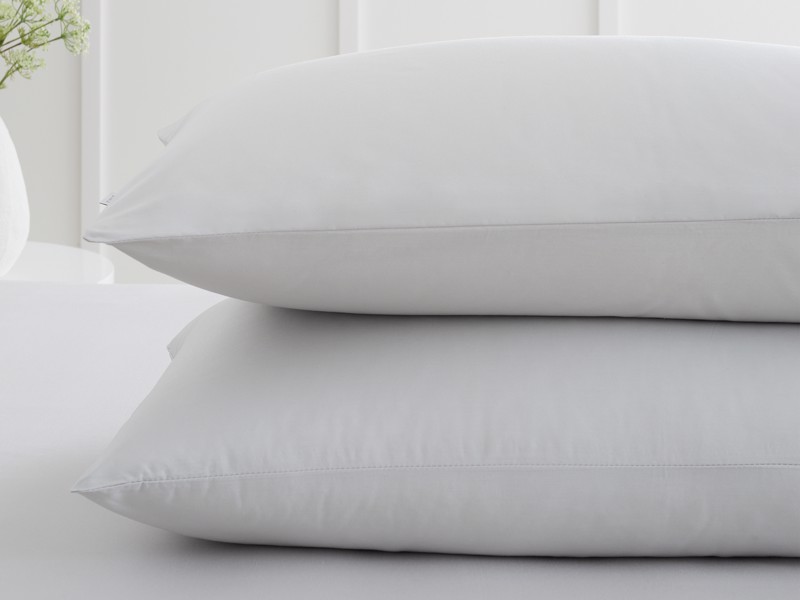 Bianca Fine Linens Cotton Grey Pillowcases3