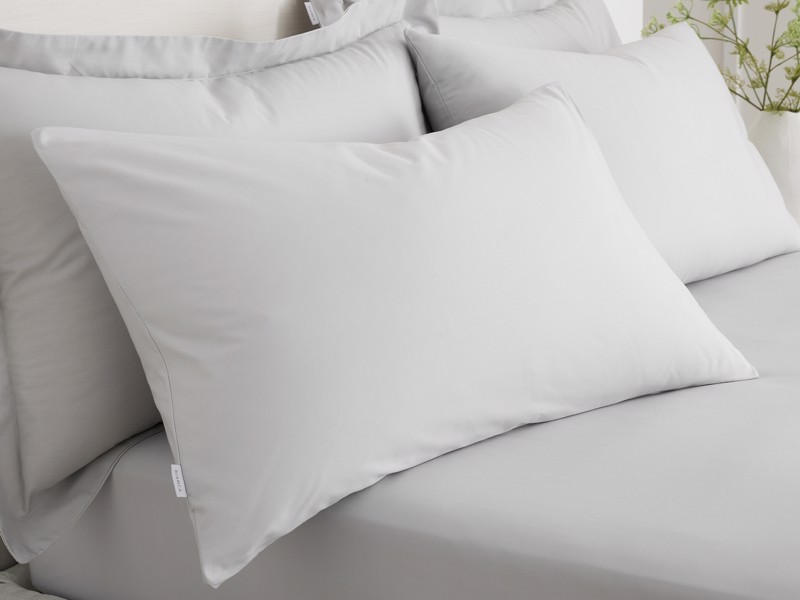 Bianca Fine Linens Cotton Grey Pillowcases5