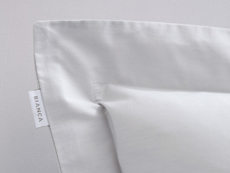 Bianca Fine Linens Cotton Grey Pillowcases6
