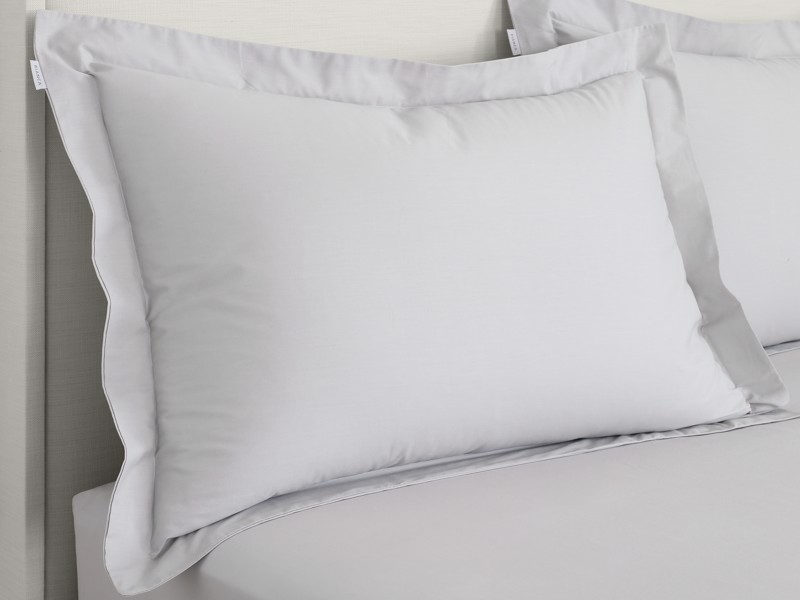 Bianca Fine Linens Cotton Grey Pillowcases3