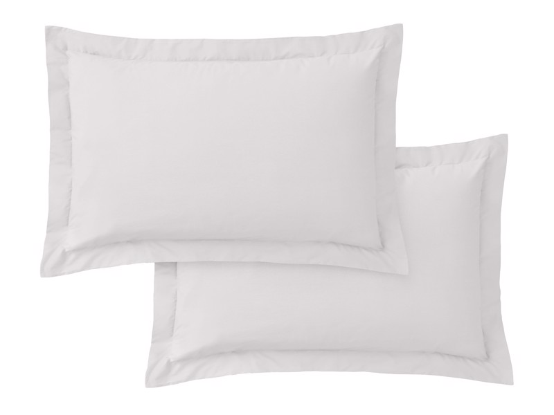 Bianca Fine Linens Cotton Grey Pillowcases4