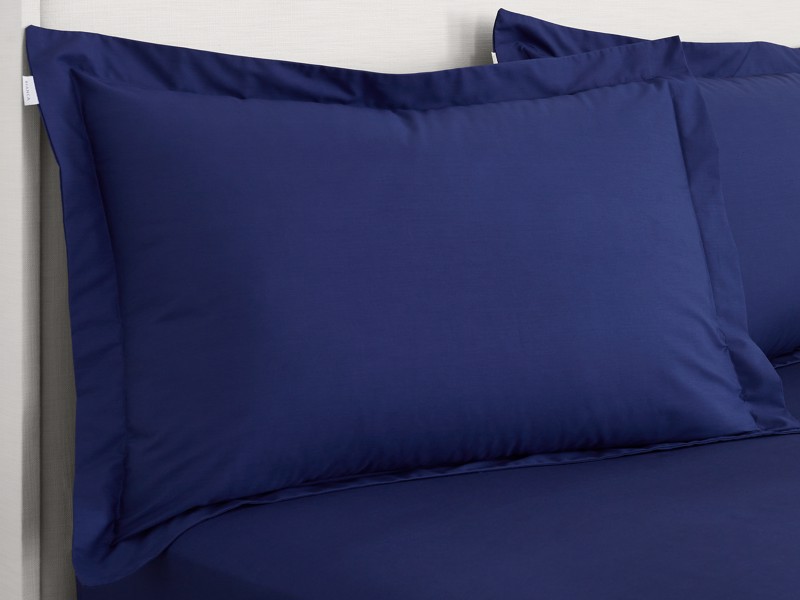 Bianca Fine Linens Cotton Navy Pillowcases3