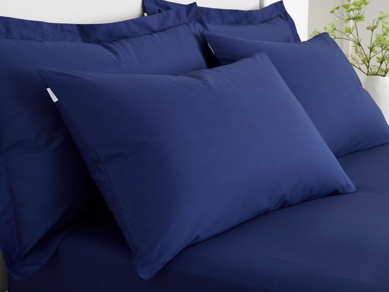 Bianca Fine Linens Cotton Navy Pillowcases7