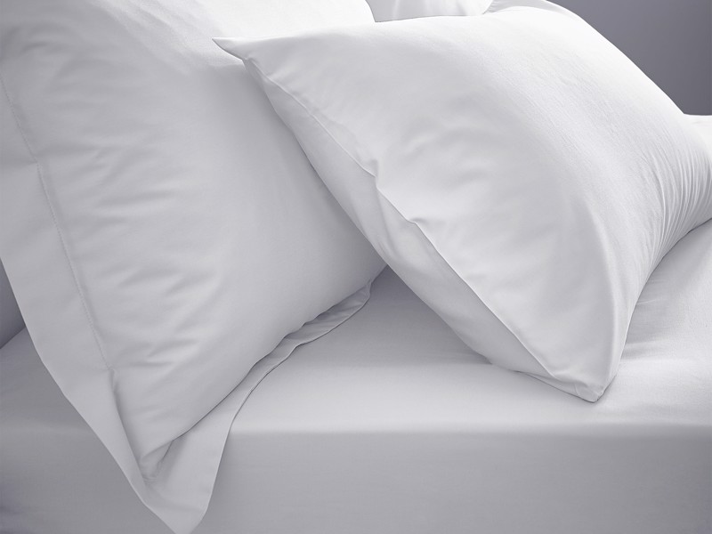 Bianca Fine Linens Cotton White Pair of Standard Pillowcases1