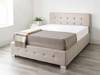 Land Of Beds Lola Beige Fabric Single Ottoman Bed1