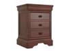 Land Of Beds Rayleigh 3 Drawer Standard Bedside Table1