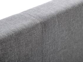Land Of Beds Bloom Grey Fabric Bed Frame2