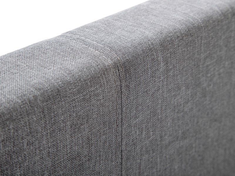 Land Of Beds Bloom Grey Fabric Bed Frame5
