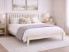 Land Of Beds Kilburn Ivory Wooden Bed Frame1