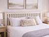 Land Of Beds Kilburn Ivory Wooden Bed Frame3