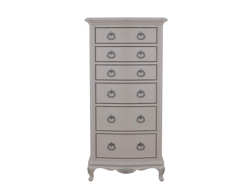 Land Of Beds Claremont 6 Drawer Narrow Chest of Drawers2