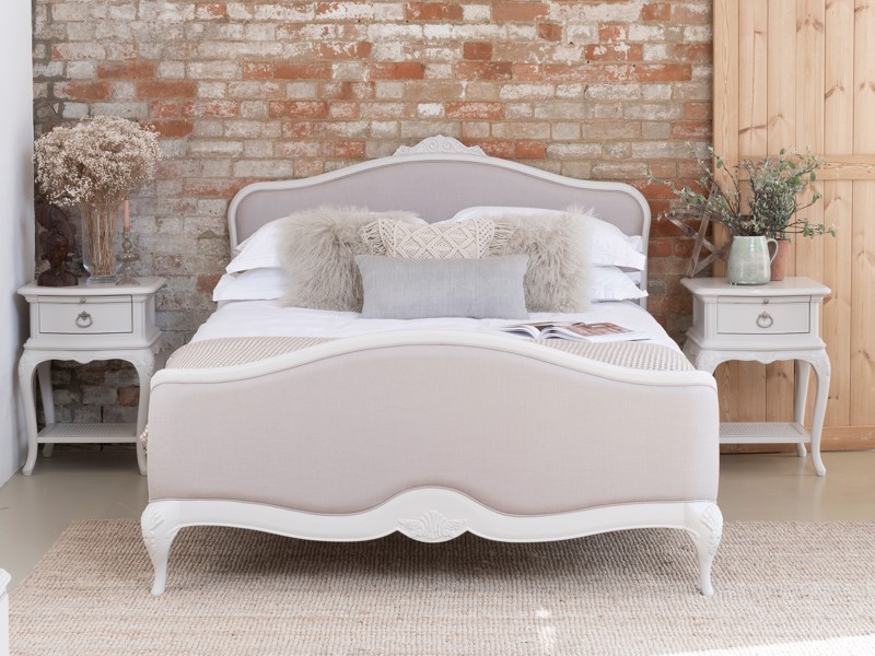 Land Of Beds Claremont Fabric Super King Size Bed Frame2
