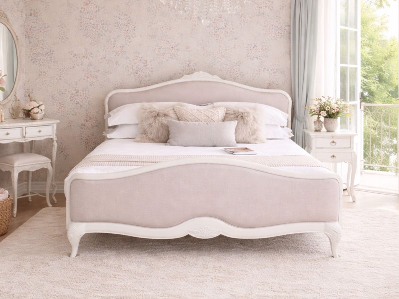 Land Of Beds Claremont Fabric Bed Frame2