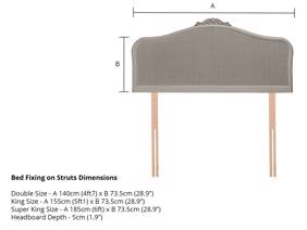 Land Of Beds Claremont Rattan Headboard5