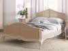Land Of Beds Avebury Rattan Cream Wooden Double Bed Frame1