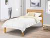 Land Of Beds Chesham Pine Wooden Single Bed Frame1