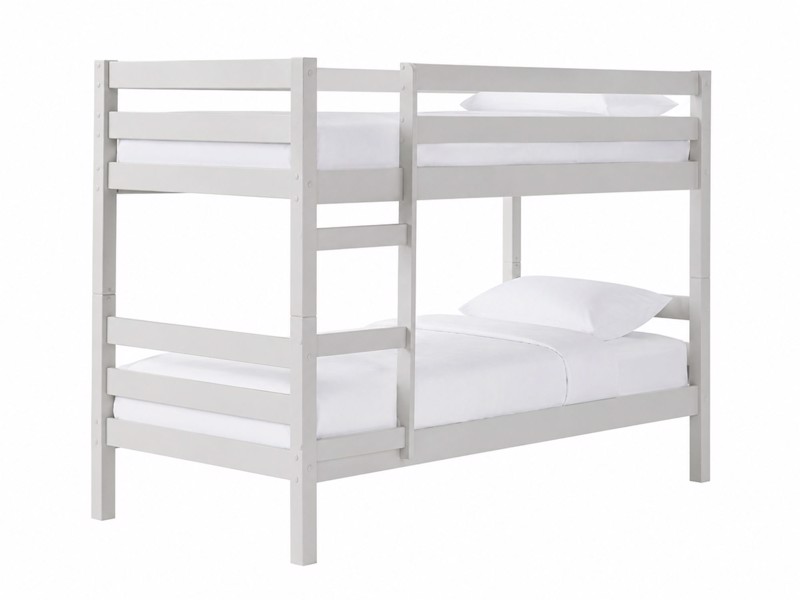 Land Of Beds Carnaby Dove Grey Wooden Bunk Bed2