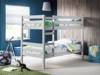 Land Of Beds Carnaby Dove Grey Wooden Bunk Bed1