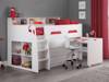 Land Of Beds Gaston White Wooden Childrens Bed1