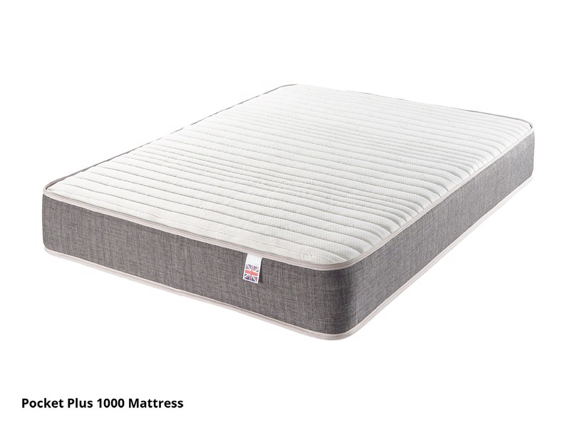 Land Of Beds Lola Black Fabric Double Ottoman Bed8