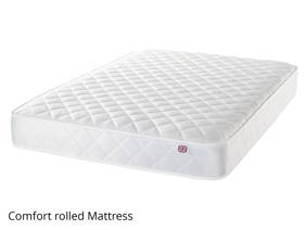 Land Of Beds Lola Black Fabric Double Ottoman Bed7