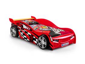 Land Of Beds Lightening Racer Red Wooden Kids Bed1