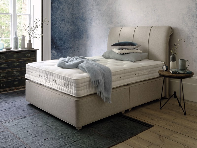 Hypnos Wool Origins 10 King Size Zip & Link Divan Bed8
