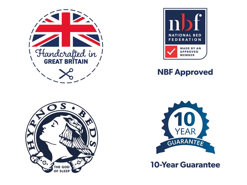 Hypnos Wool Origins 8 King Size Zip & Link Divan Bed3