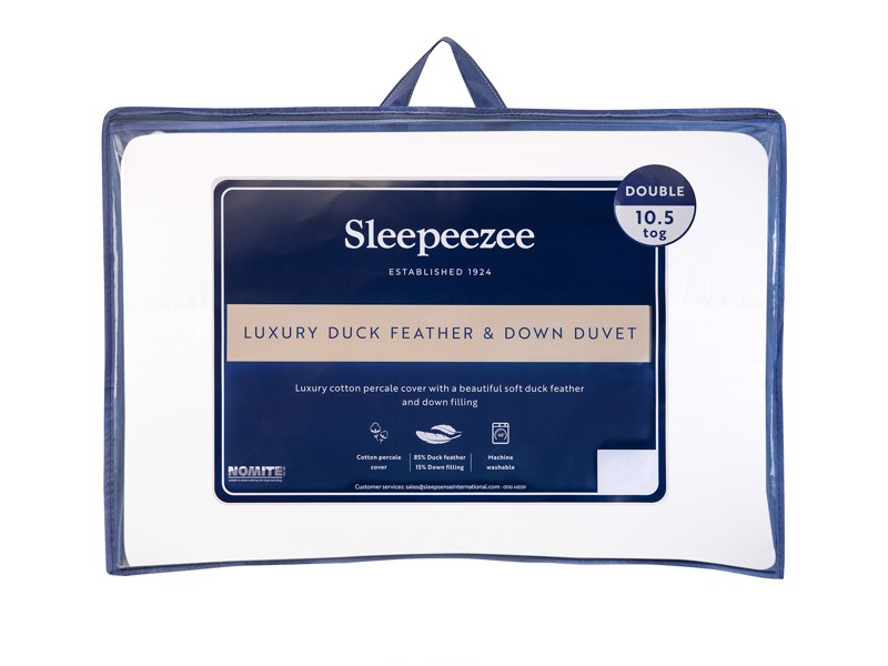 Sleepeezee Luxury Duck & Down Double Duvet1