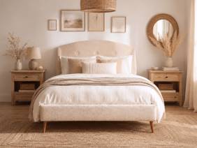 Silentnight Evana Fabric Bed Frame2