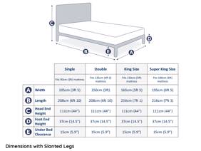 Silentnight Fara Fabric Bed Frame7