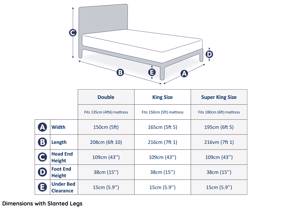 Silentnight Octavia Fabric Bed Frame6