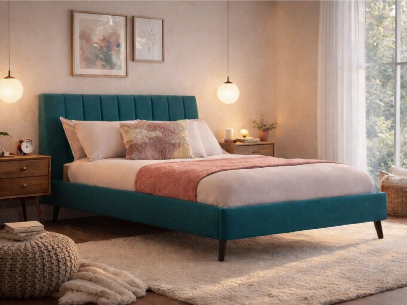 Silentnight Octavia Fabric Bed Frame1