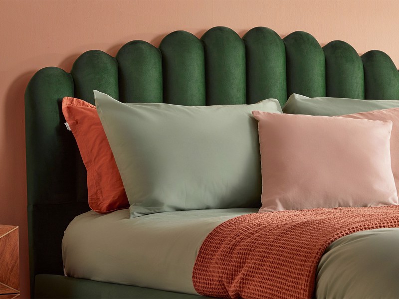 Silentnight Oriana Fabric King Size Bed Frame2