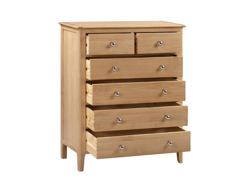 Land Of Beds Crosby 4 and 2 Drawer Chest of Drawers3