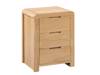 Land Of Beds Finsbury 3 Drawer Bedside Table2