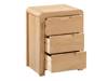 Land Of Beds Finsbury 3 Drawer Bedside Table3