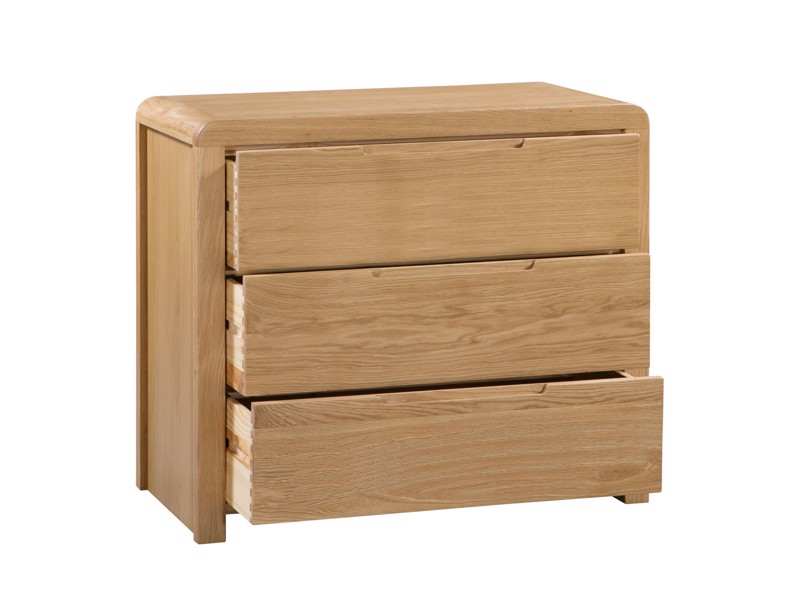 Land Of Beds Finsbury 3 Drawer Standard Chest of Drawers2