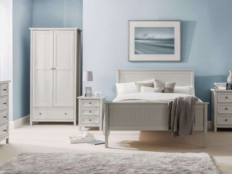 Land Of Beds Bellatrix Dove Grey 3 Drawer Chest of Drawers2