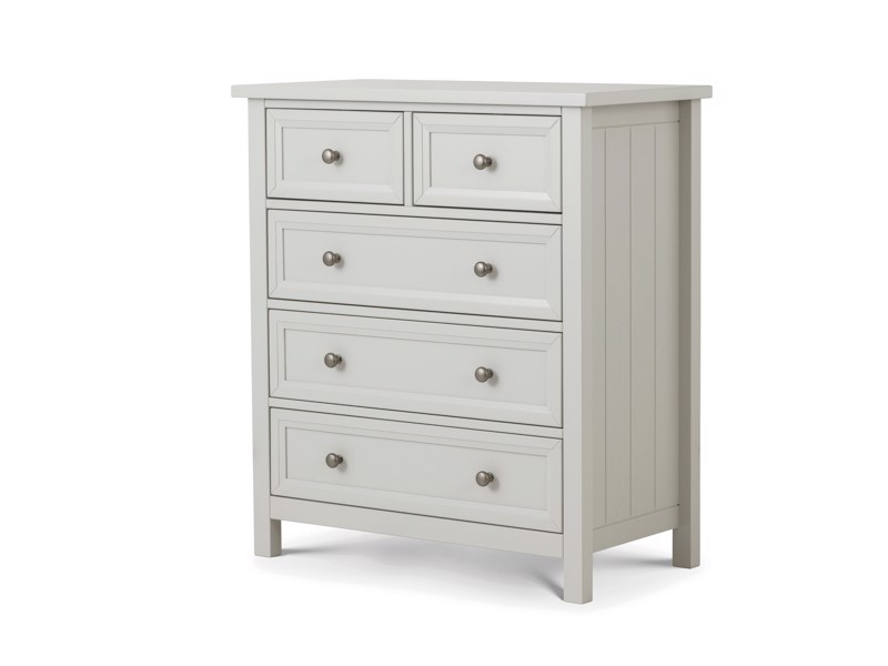 Land Of Beds Bellatrix Dove Grey 3 and 2 Standard Chest of Drawers2