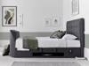 Land Of Beds Cleveland Slate Fabric TV Bed3