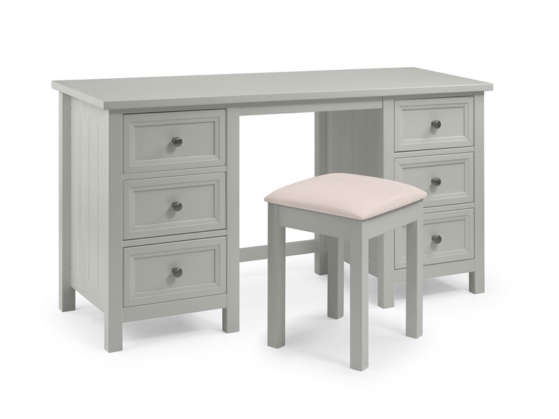 Land Of Beds Bellatrix Dove Grey Dressing Table3