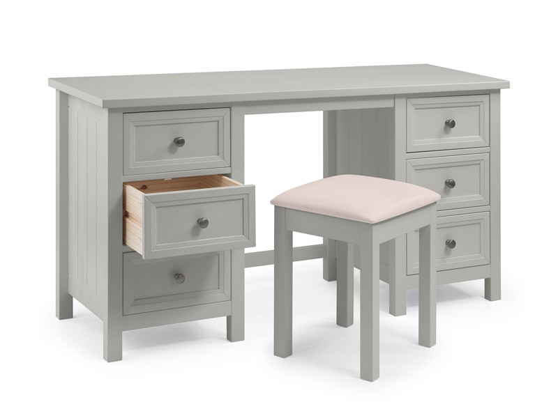 Land Of Beds Bellatrix Dove Grey Dressing Table4