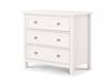 Land Of Beds Bellatrix Surf White 3 Drawer Chest of Drawers1