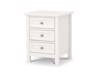 Land Of Beds Bellatrix Surf White 3 Drawer Chest of Drawers1