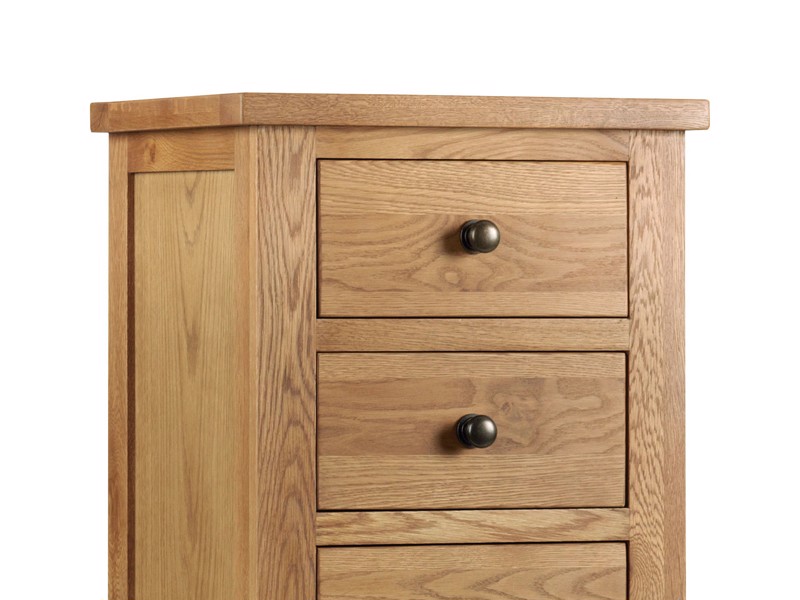 Land Of Beds Soho 7 Drawer Narrow Chest of Drawers2